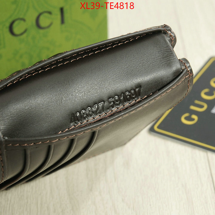 Gucci Bags(4A)-Wallet-,high quality replica designer ID: TE4818,$: 39USD