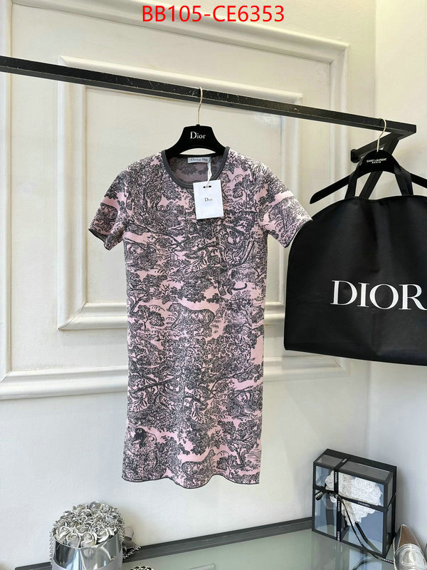 Clothing-Dior,best quality designer ID: CE6353,$: 105USD