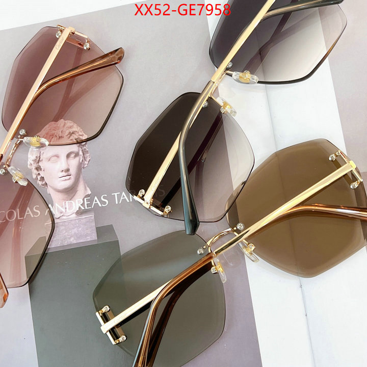 Glasses-Cartier,perfect replica ID: GE7958,$: 52USD