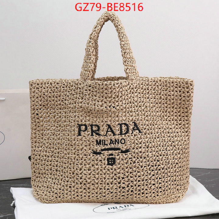 Prada Bags(4A)-Handbag-,where to buy ID: BE8516,$: 79USD
