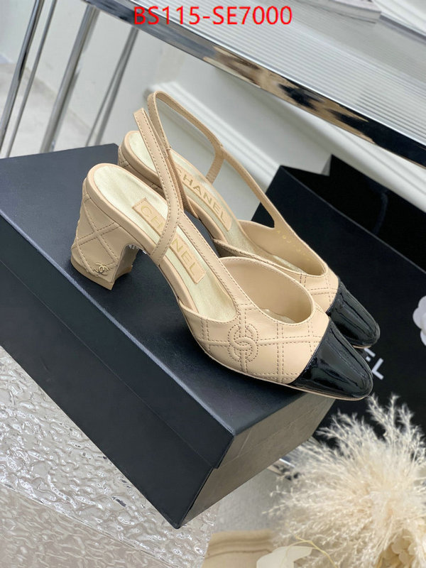 Women Shoes-Chanel,how to buy replcia ID: SE7000,$: 115USD