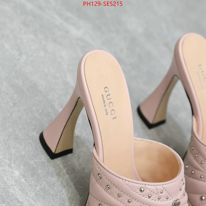 Women Shoes-Gucci,aaaaa replica ID: SE5215,$: 129USD