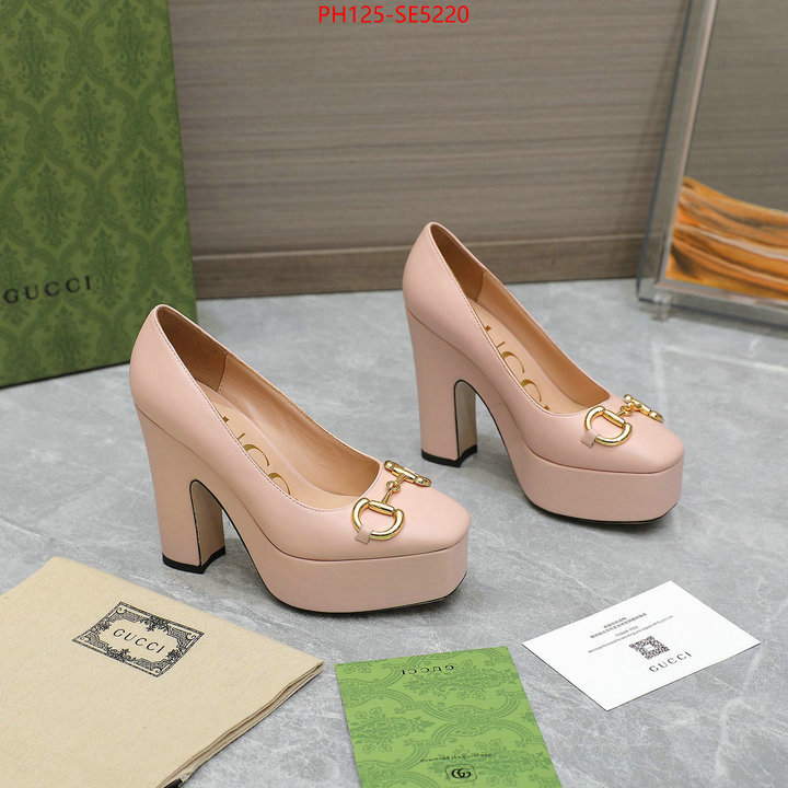 Women Shoes-Gucci,perfect replica ID: SE5220,$: 125USD