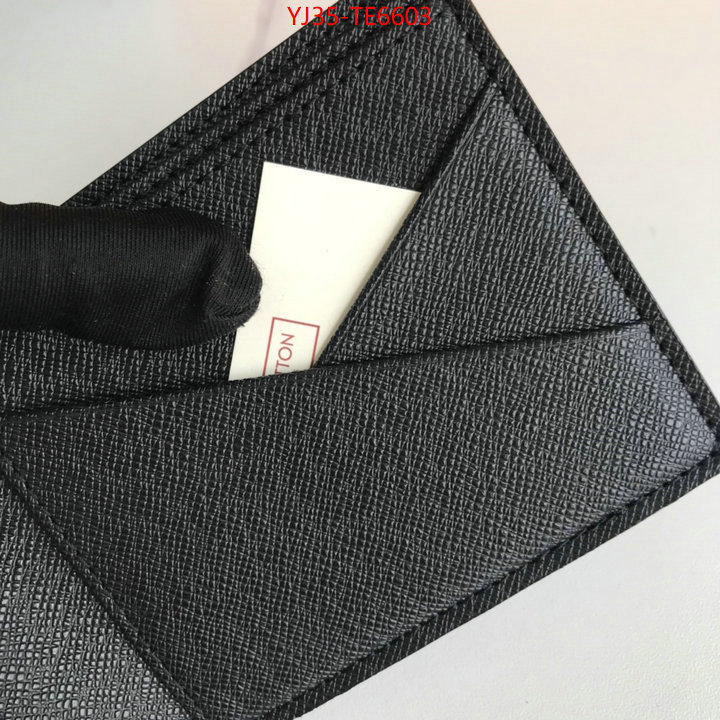 LV Bags(4A)-Wallet,aaaaa replica designer ID: TE6603,$: 35USD