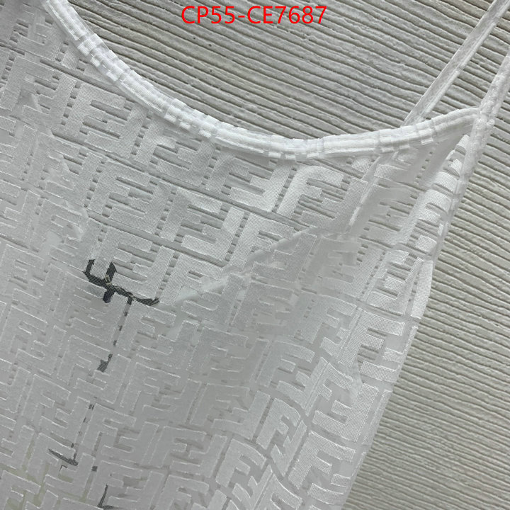 Clothing-Fendi,sellers online ID: CE7687,$: 55USD