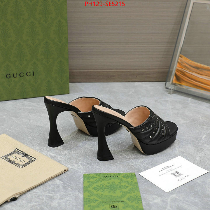 Women Shoes-Gucci,aaaaa replica ID: SE5215,$: 129USD