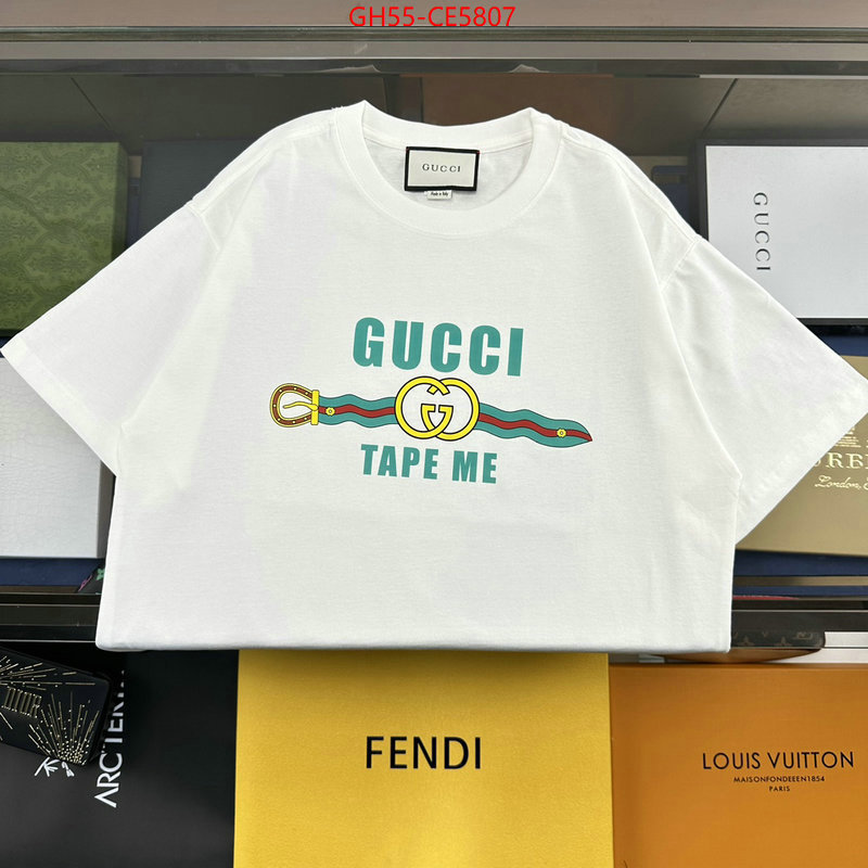 Clothing-Gucci,website to buy replica ID: CE5807,$: 55USD