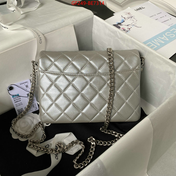 Chanel Bags(TOP)-Diagonal-,the best ID: BE7314,$: 249USD