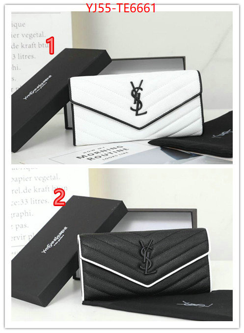 YSL Bag(4A)-Wallet-,buy aaaaa cheap ID: TE6661,$: 55USD