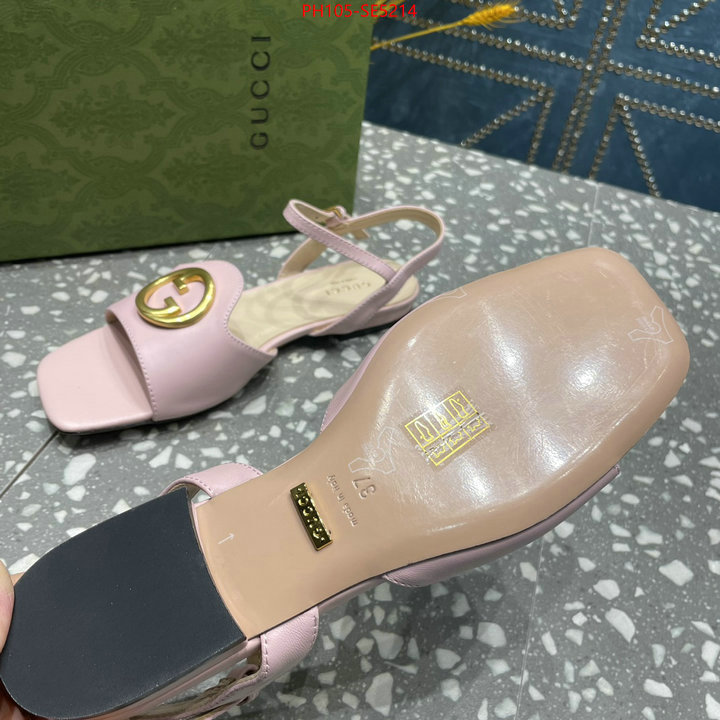 Women Shoes-Gucci,fashion designer ID: SE5214,$: 105USD