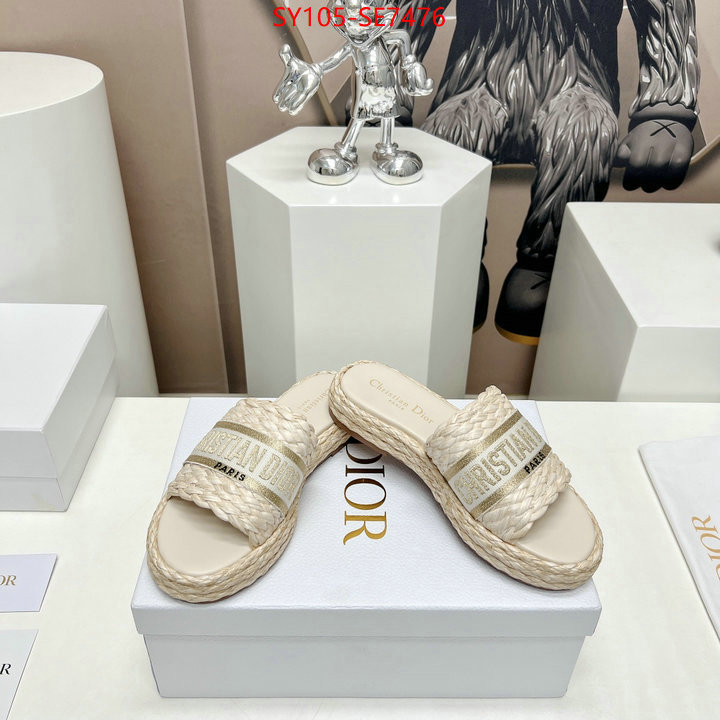 Women Shoes-Dior,replica aaaaa+ designer ID: SE7476,$: 105USD