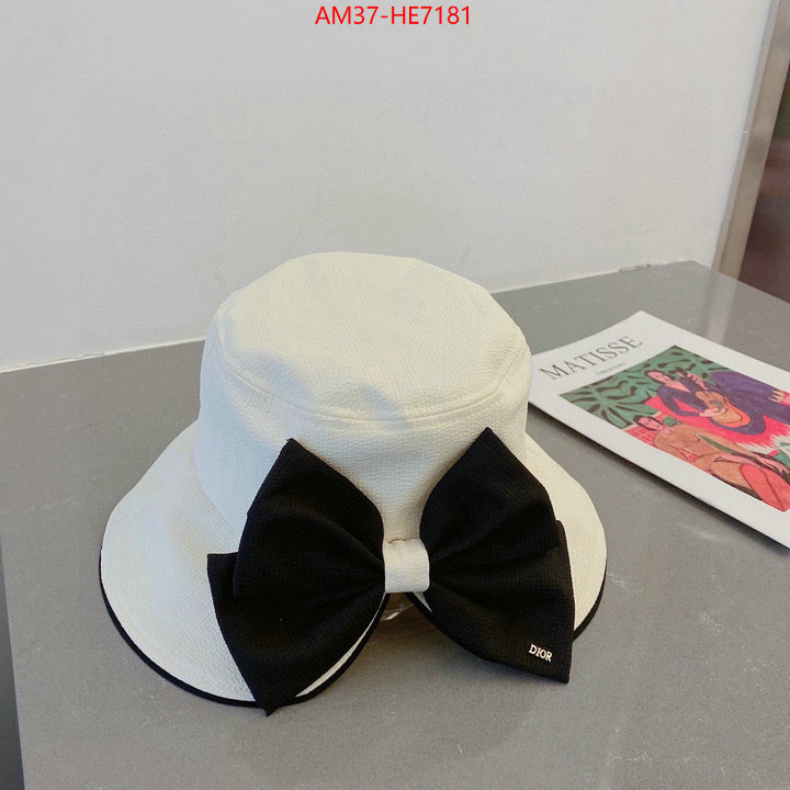 Cap (Hat)-Dior,replica shop ID: HE7181,$: 37USD