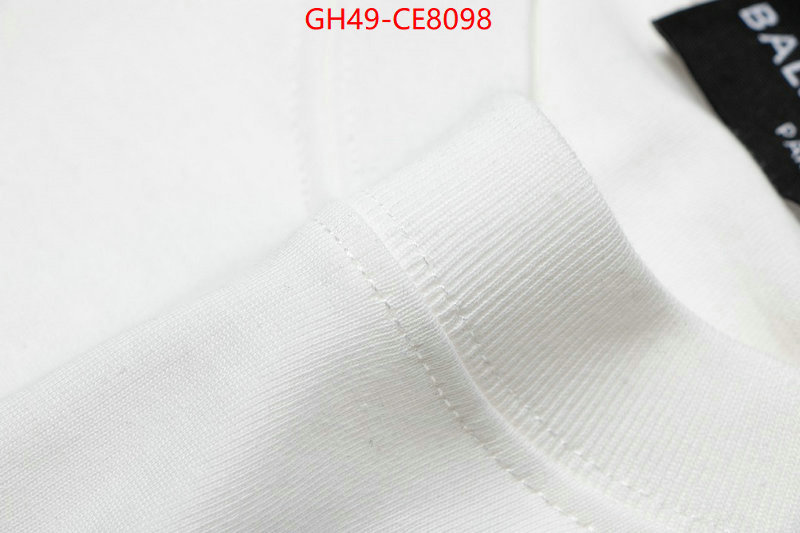 Clothing-Balenciaga,what 1:1 replica ID: CE8098,$: 49USD