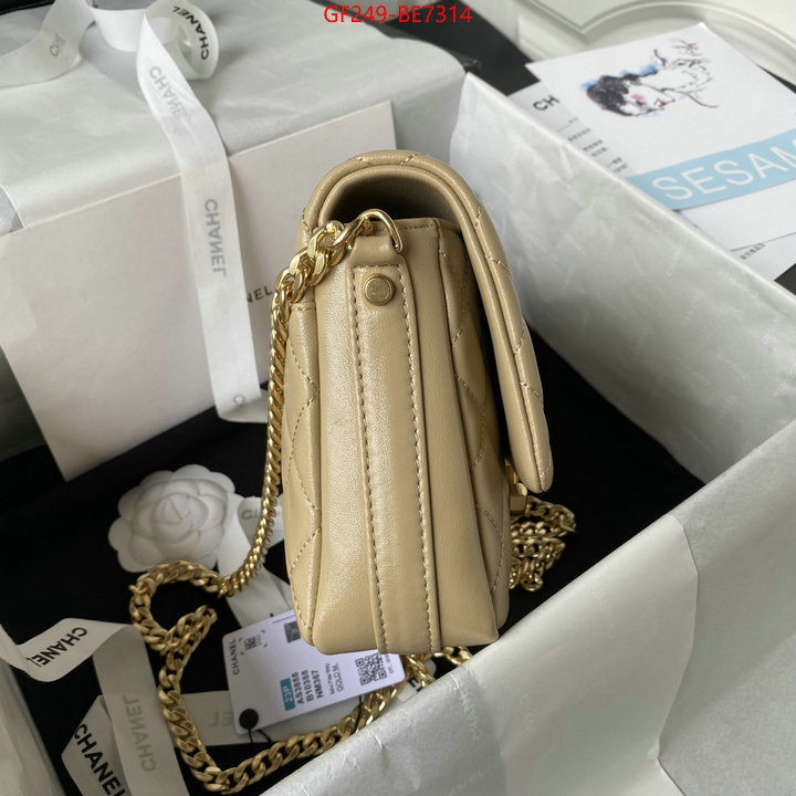 Chanel Bags(TOP)-Diagonal-,the best ID: BE7314,$: 249USD