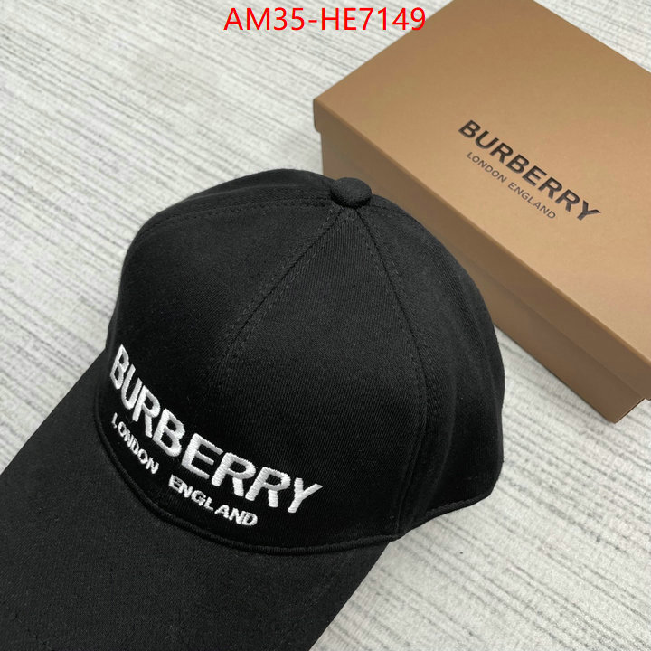 Cap (Hat)-Burberry,where quality designer replica ID: HE7149,$: 35USD