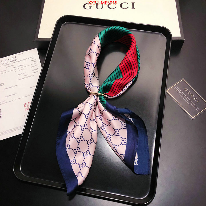 Scarf-Gucci,wholesale replica shop ID: ME5915,$: 32USD