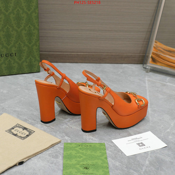 Women Shoes-Gucci,fashion replica ID: SE5218,$: 125USD