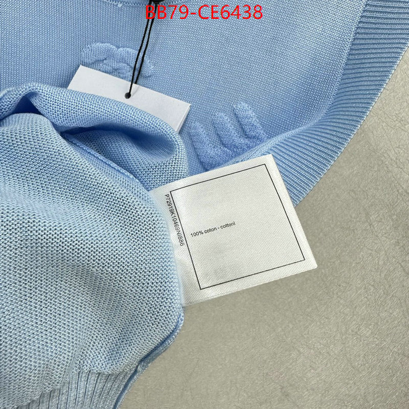 Clothing-Chanel,customize best quality replica ID: CE6438,$: 79USD