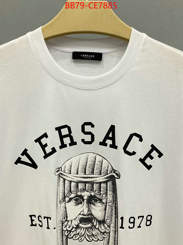 Clothing-Versace,designer wholesale replica ID: CE7885,$: 79USD