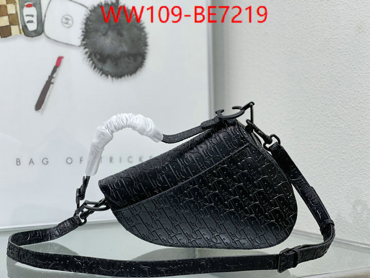Dior Bags(4A)-Saddle-,where can i buy the best 1:1 original ID: BE7219,$: 109USD