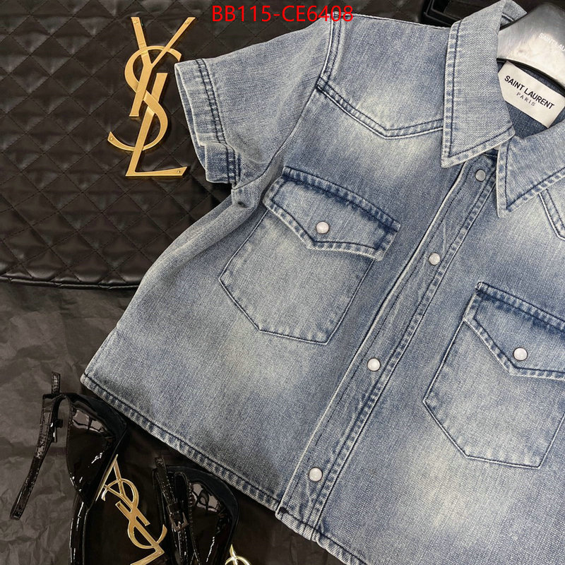 Clothing-YSL,customize the best replica ID: CE6408,$: 115USD