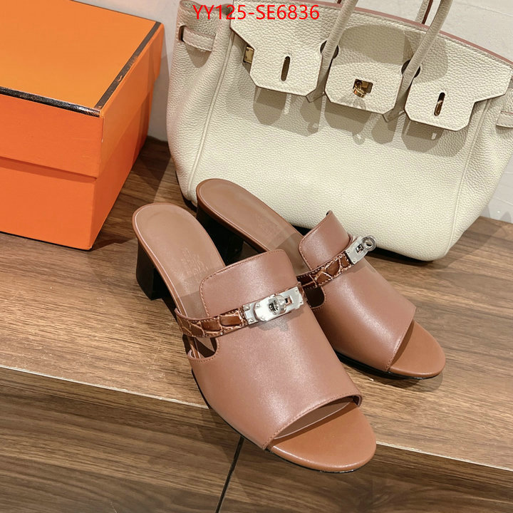 Women Shoes-Hermes,high quality designer replica ID: SE6836,$: 125USD