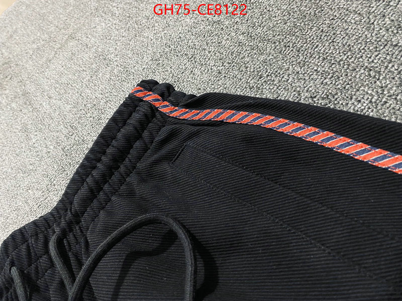 Clothing-Gucci,replica every designer ID: CE8122,$: 75USD