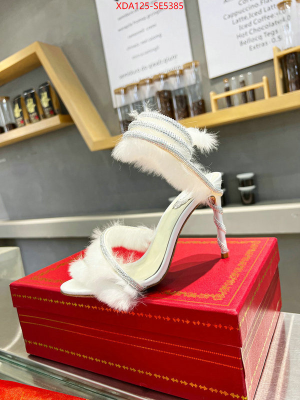 Women Shoes-Rene Caovilla,1:1 replica ID: SE5385,$: 125USD