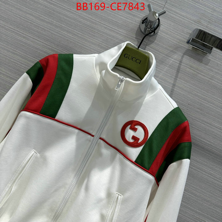 Clothing-Gucci,designer ID: CE7843,$: 169USD