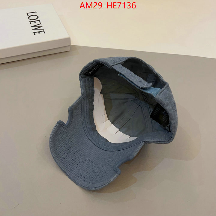 Cap (Hat)-Balenciaga,what are the best replica ID: HE7136,$: 29USD