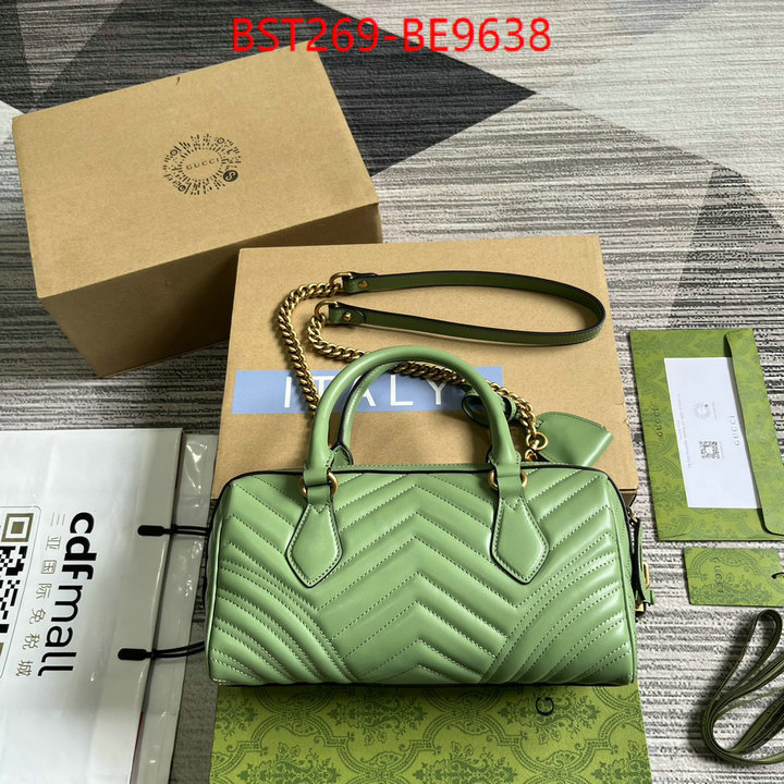 Gucci Bags(TOP)-Marmont,is it illegal to buy dupe ID: BE9638,$: 269USD