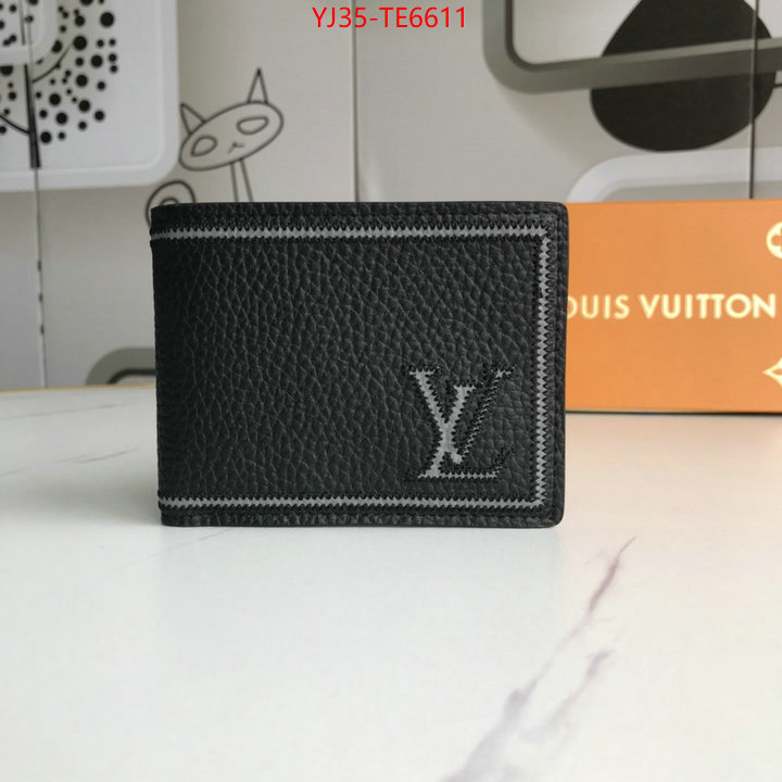 LV Bags(4A)-Wallet,cheap high quality replica ID: TE6611,$: 35USD