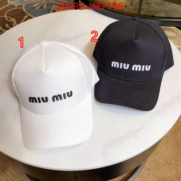 Cap (Hat)-Miu Miu,cheap high quality replica ID: HE7196,$: 35USD
