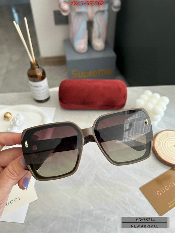 Glasses-Gucci,top perfect fake ID: GE5562,$: 45USD