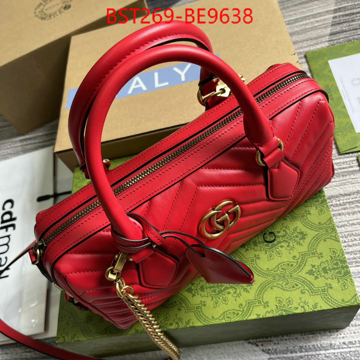 Gucci Bags(TOP)-Marmont,is it illegal to buy dupe ID: BE9638,$: 269USD