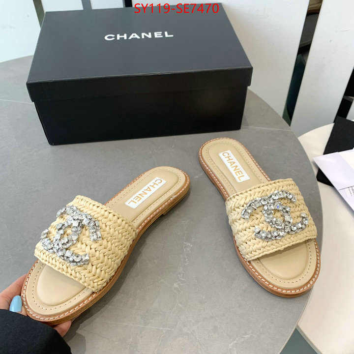 Women Shoes-Chanel,fake aaaaa ID: SE7470,$: 119USD