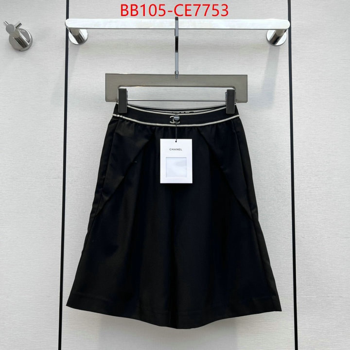 Clothing-Chanel,sellers online ID: CE7753,$: 105USD