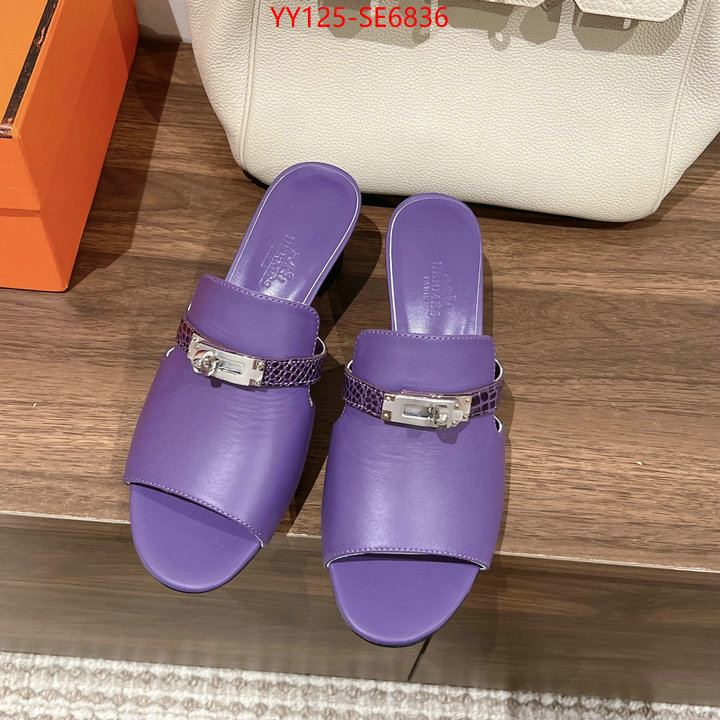 Women Shoes-Hermes,high quality designer replica ID: SE6836,$: 125USD