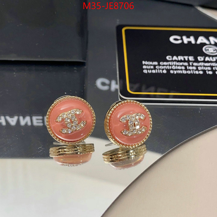 Jewelry-Chanel,is it illegal to buy dupe ID: JE8706,$: 35USD