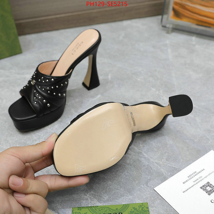 Women Shoes-Gucci,aaaaa replica ID: SE5215,$: 129USD