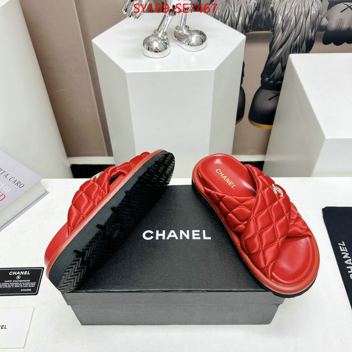 Women Shoes-Chanel,where quality designer replica ID: SE7467,$: 109USD