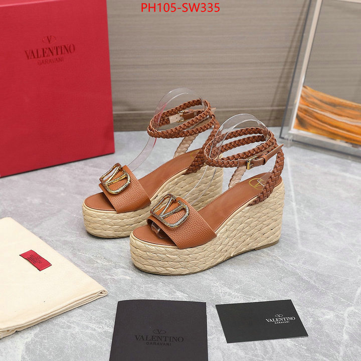 Women Shoes-Valentino,fake high quality ID: SW335,$: 105USD