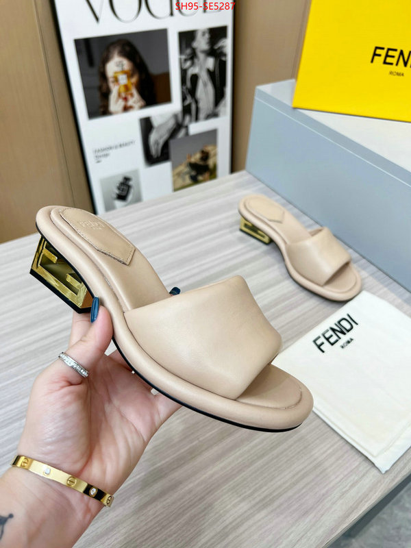 Women Shoes-Fendi,high quality happy copy ID: SE5287,