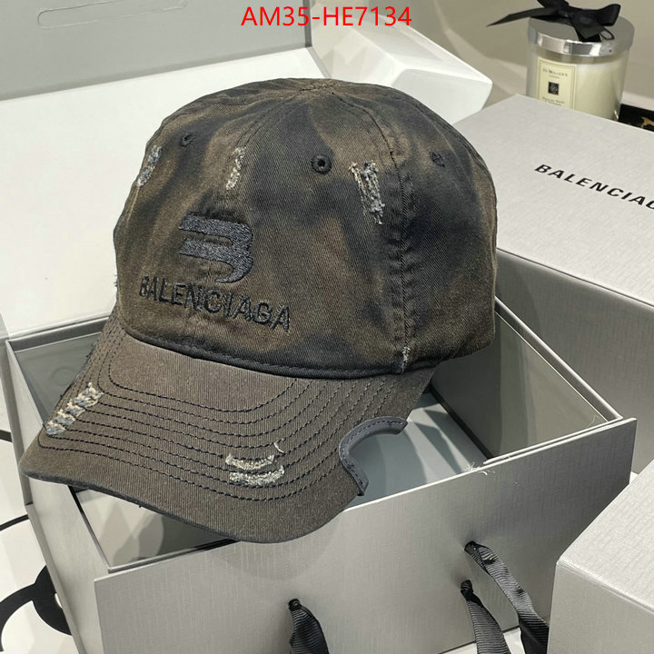 Cap (Hat)-Balenciaga,replcia cheap from china ID: HE7134,$: 35USD