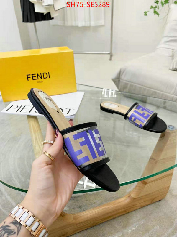 Women Shoes-Fendi,top quality fake ID: SE5289,