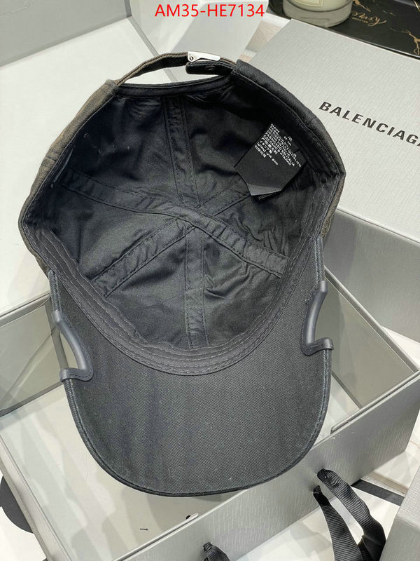 Cap (Hat)-Balenciaga,replcia cheap from china ID: HE7134,$: 35USD