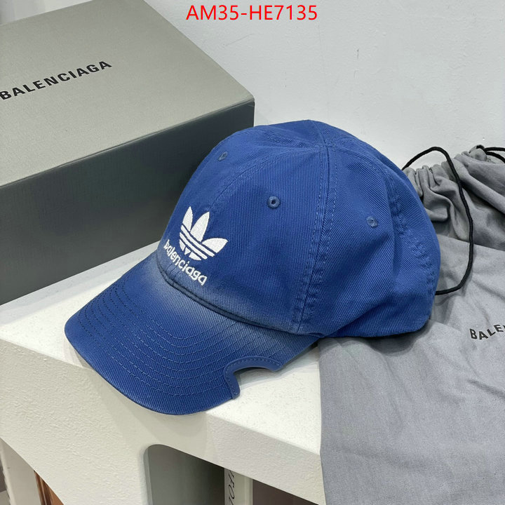 Cap (Hat)-Balenciaga,sale outlet online ID: HE7135,$: 35USD