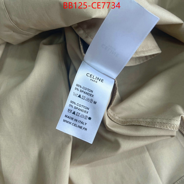 Clothing-Celine,quality replica ID: CE7734,$: 125USD