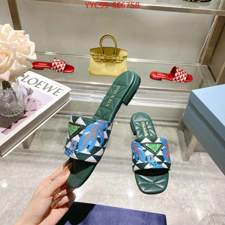 Women Shoes-Prada,replica shop ID: SE6758,$: 99USD