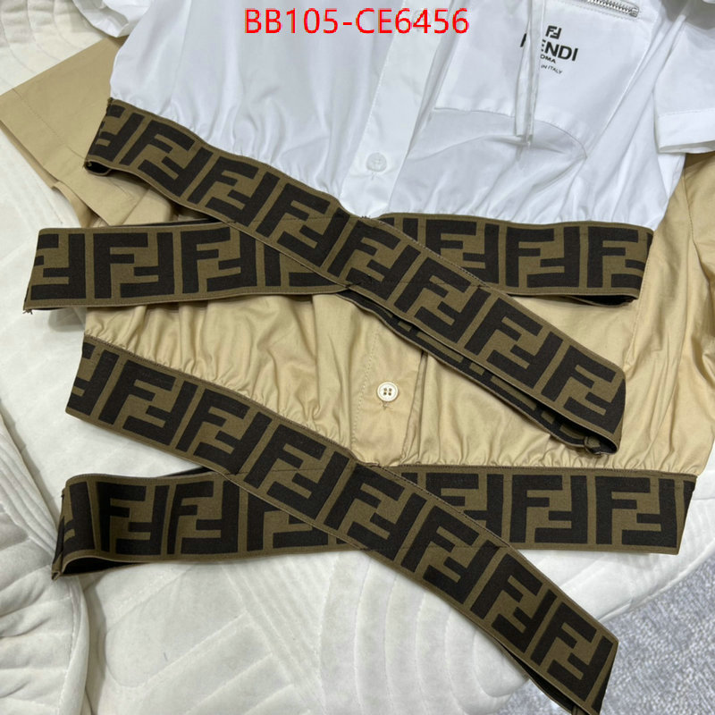 Clothing-Fendi,aaaaa ID: CE6456,$: 105USD
